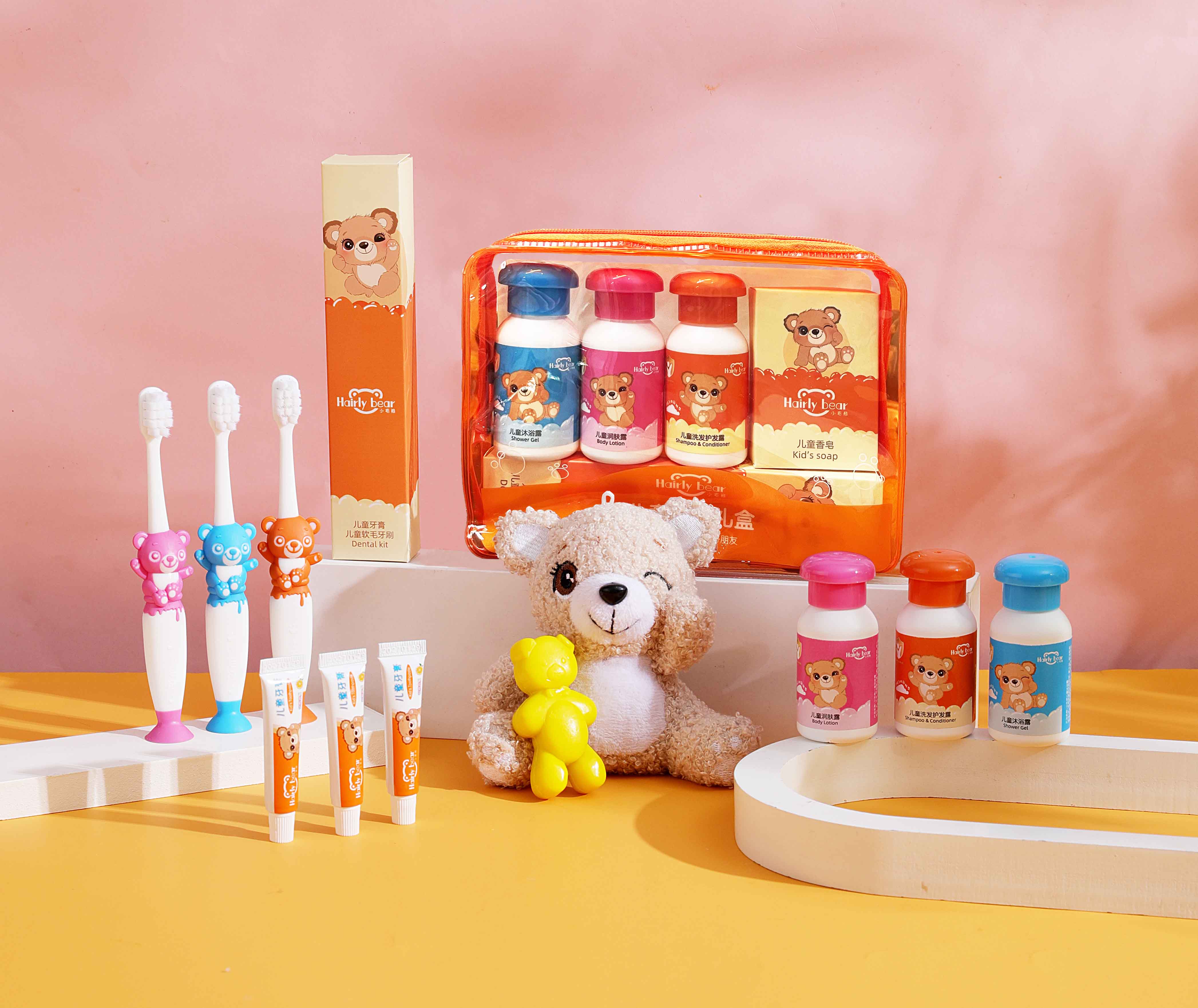 Furry Bear Wash Set (Dream Bubble)