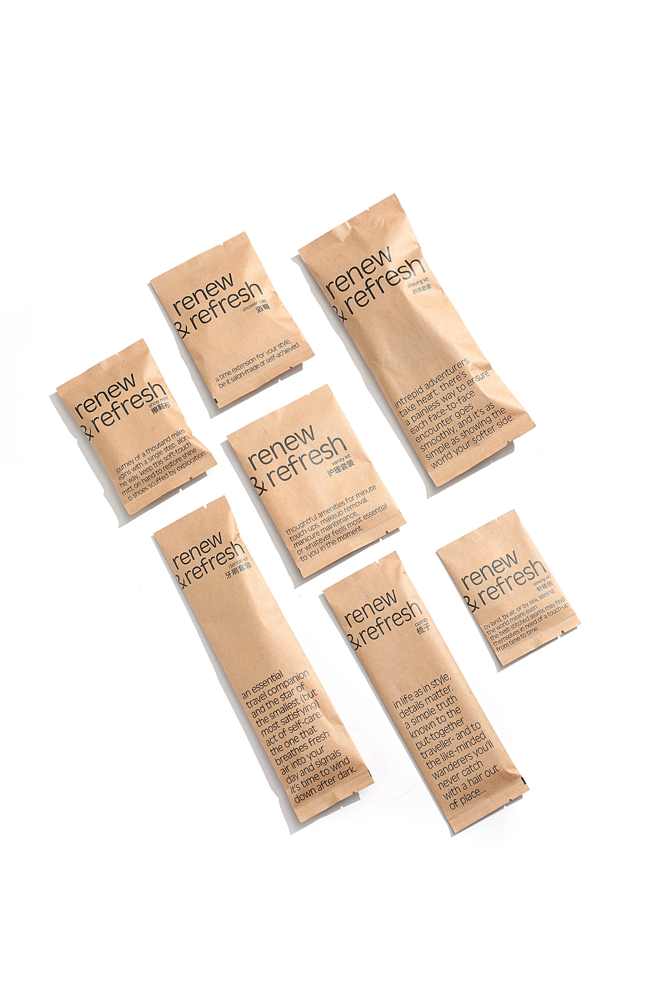 Kraft paper English environmental protection series