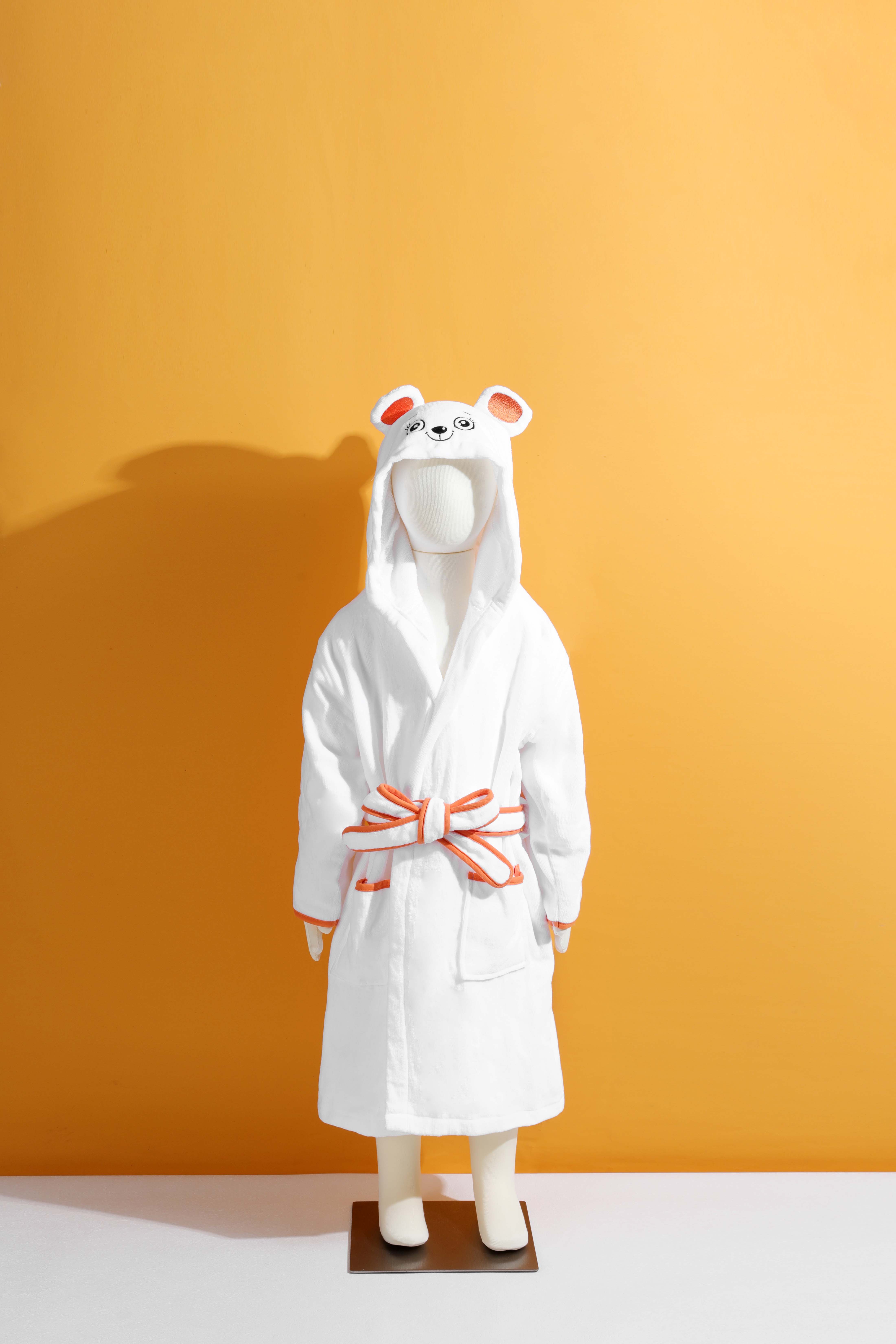 Cub bear children's bathrobe